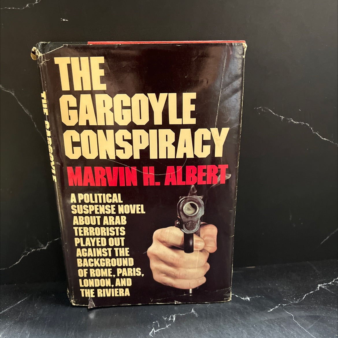 the gargoyle conspiracy book, by Marvin H. Albert, 1975 Hardcover image 1