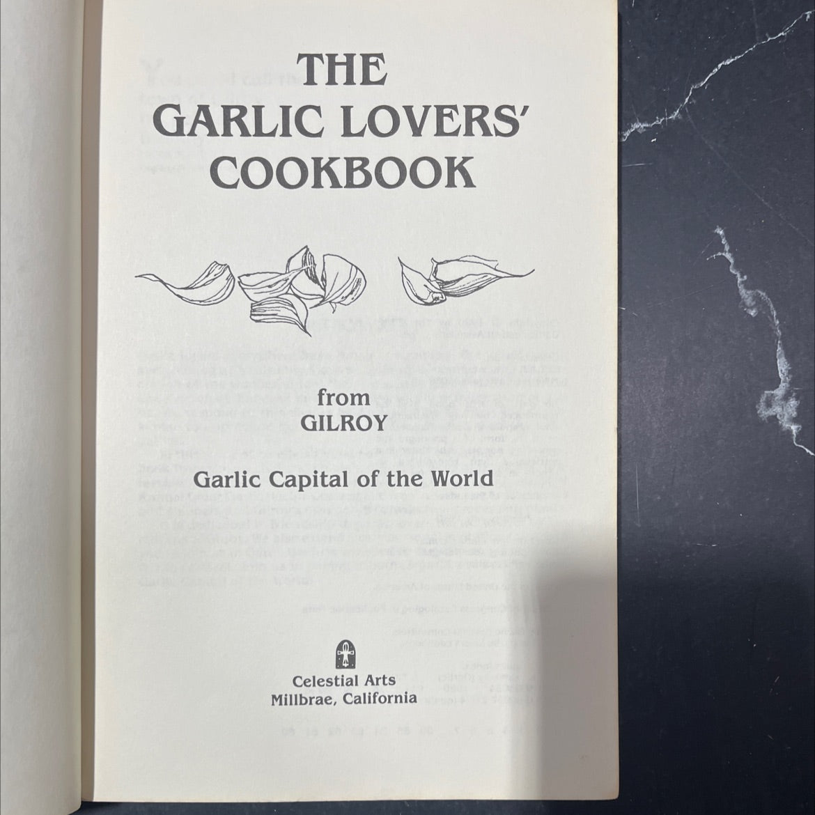 the garlic lovers' cookbook book, by gilroy garlic festival committee, 1980 Paperback image 2