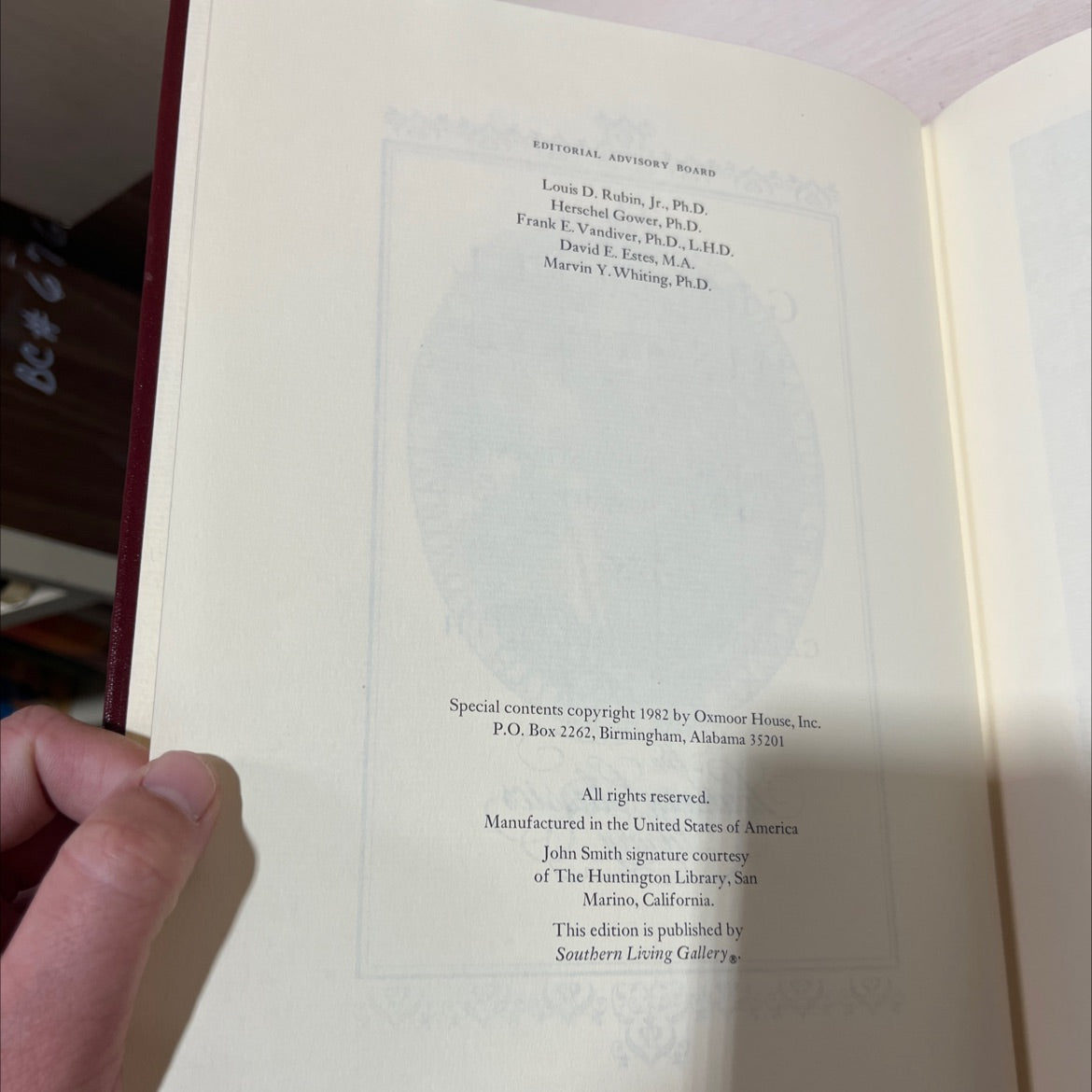 the generall historie of virginia, new-england, and the summer isles book, by captaine john smith, 1982 Leather image 3