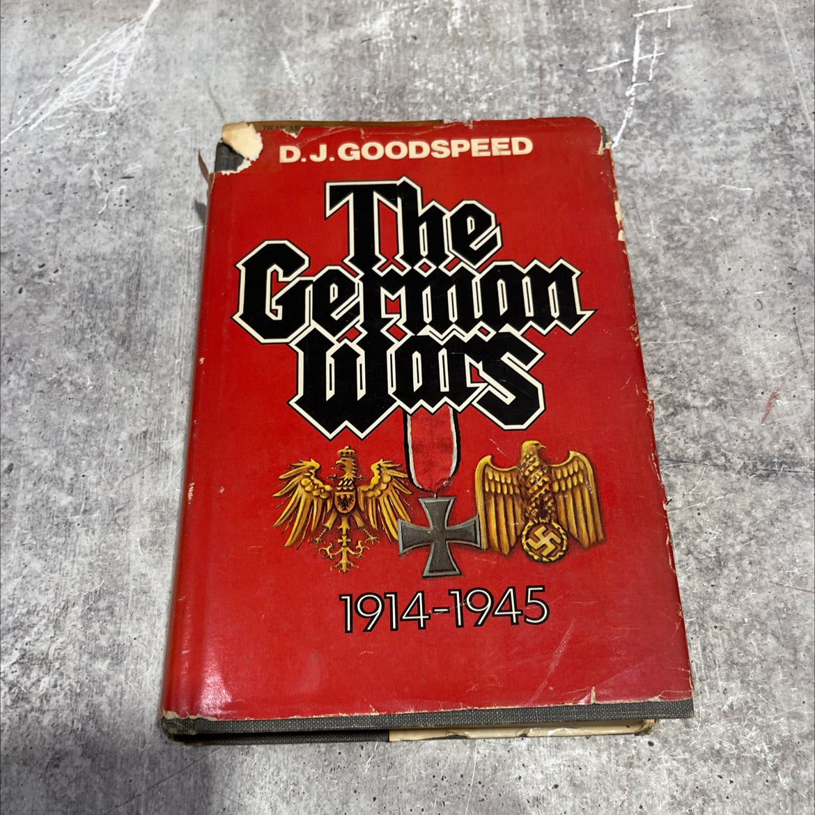 the german wars book, by D. J. Goodspeed, 1977 Hardcover image 1