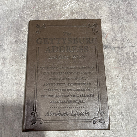 the gettysburg address and other works book, by abraham lincoln, 2021 Hardcover image 1