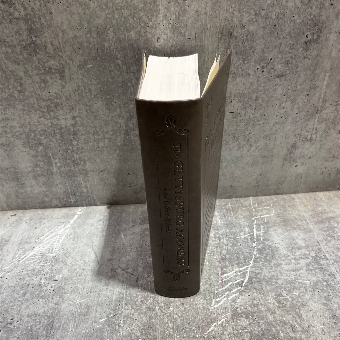 the gettysburg address and other works book, by abraham lincoln, 2021 Hardcover image 4