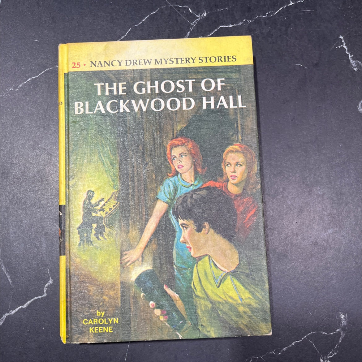 the ghost of blackwood hall book, by carolyn keene, 1967 Hardcover image 1
