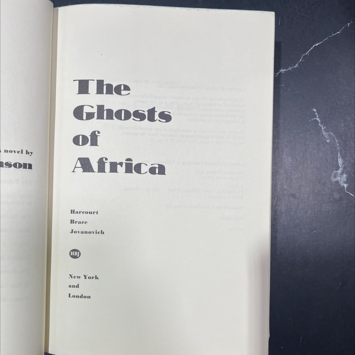 the ghosts of africa book, by William Stevenson, 1980 Hardcover image 2