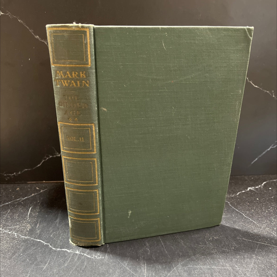 the gilded age a tale of to-day book, by mark twain and charles dudley warner, 1915 Hardcover image 1