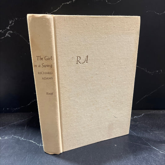 the girl in a swing book, by richard adams, 1980 Hardcover image 1