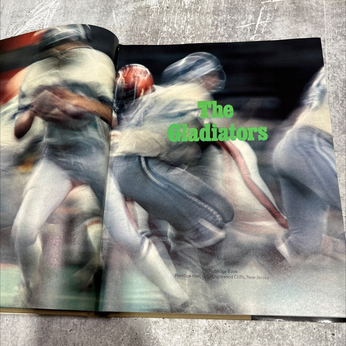 the gladiators book, by Fred R. Sammis, 1973 Hardcover image 2