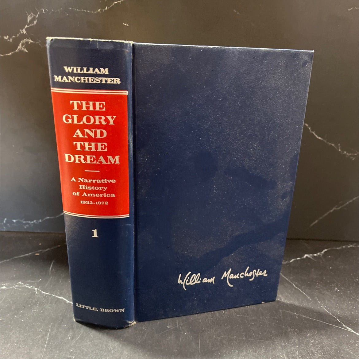 the glory and the dream a narrative history of america 1932-1972 volume one book, by william manchester, 1974 Hardcover image 1