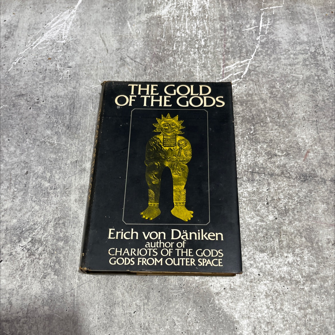 the gold of the gods book, by erich von däniken, 1973 Hardcover image 1