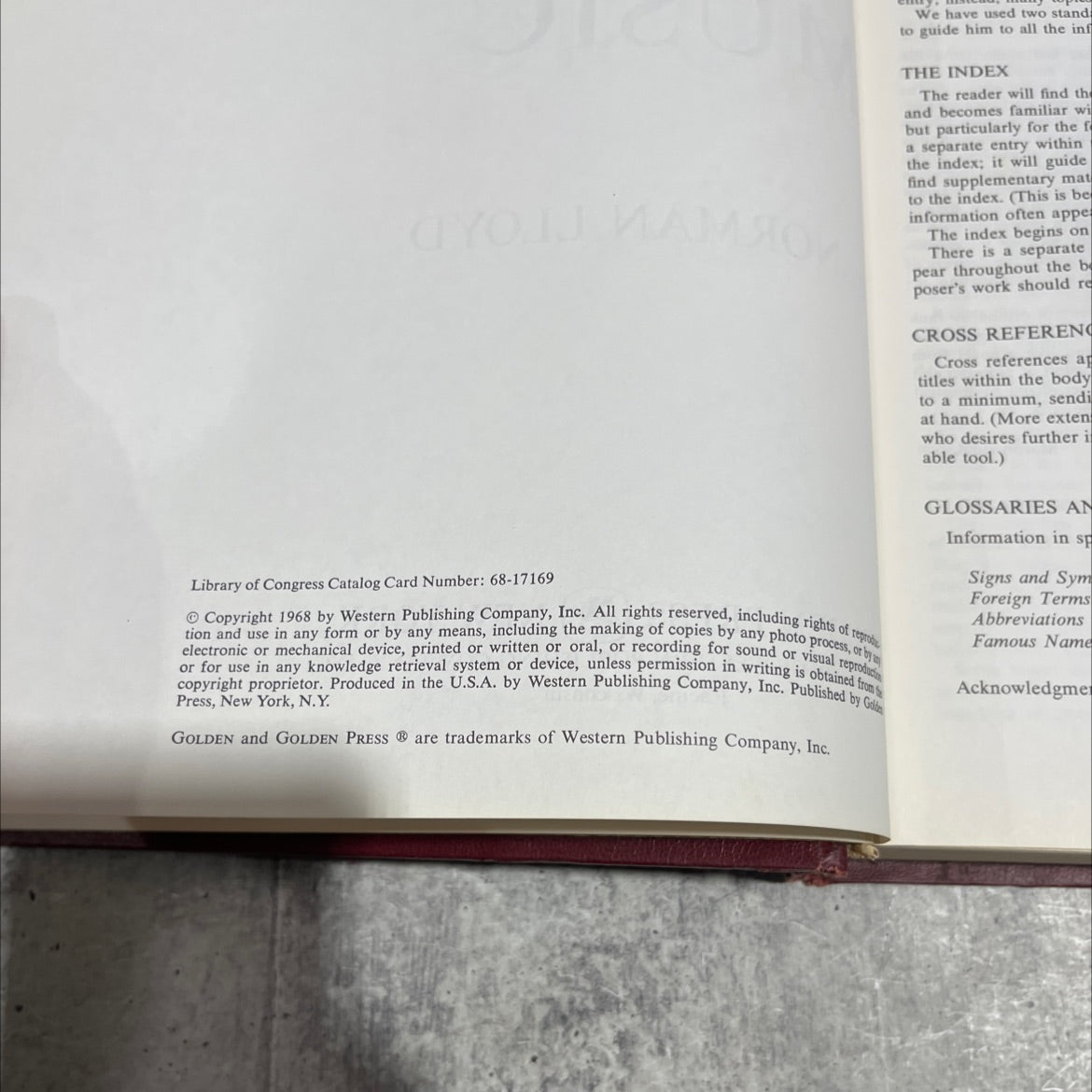 the golden encyclopedia of music with a 24-page color section on instruments book, by emanuel winternitz, 1968 Hardcover image 3