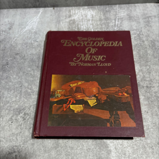 the golden encyclopedia of music with a 24-page color section on instruments book, by emanuel winternitz, 1968 Hardcover image 1