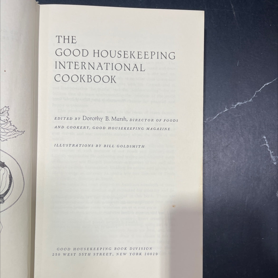 the good housekeeping international cookbook book, by Dorothy B. Marsh, 1964 Hardcover image 2