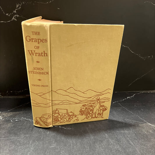 the grapes of wrath book, by john steinbeck, 1939 Hardcover image 1