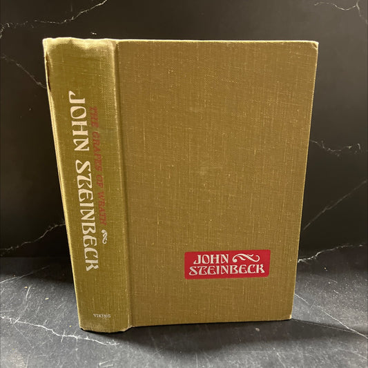 the grapes of wrath book, by john steinbeck, 1967 Hardcover image 1