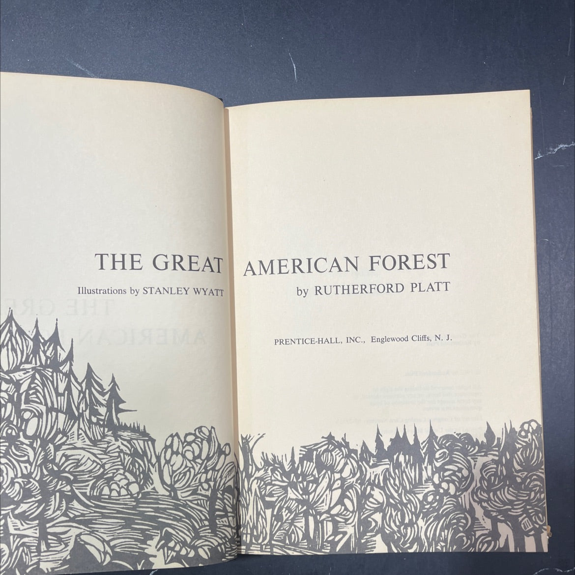 the great american forest book, by rutherford platt, 1965 Hardcover image 2