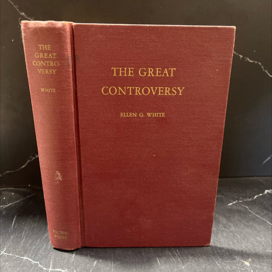 the great controversy between christ and satan book, by ellen g. white, 1950 Hardcover image 1