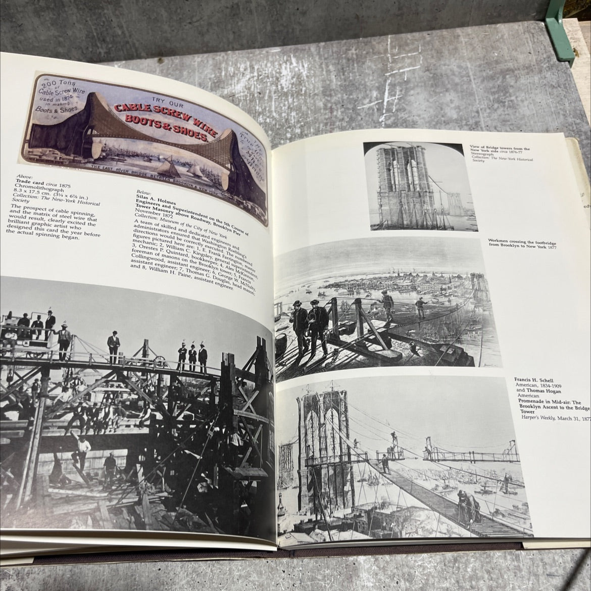the great east river bridge 1883 1983 book, by Brooklyn Museum, 1983 Hardcover image 4
