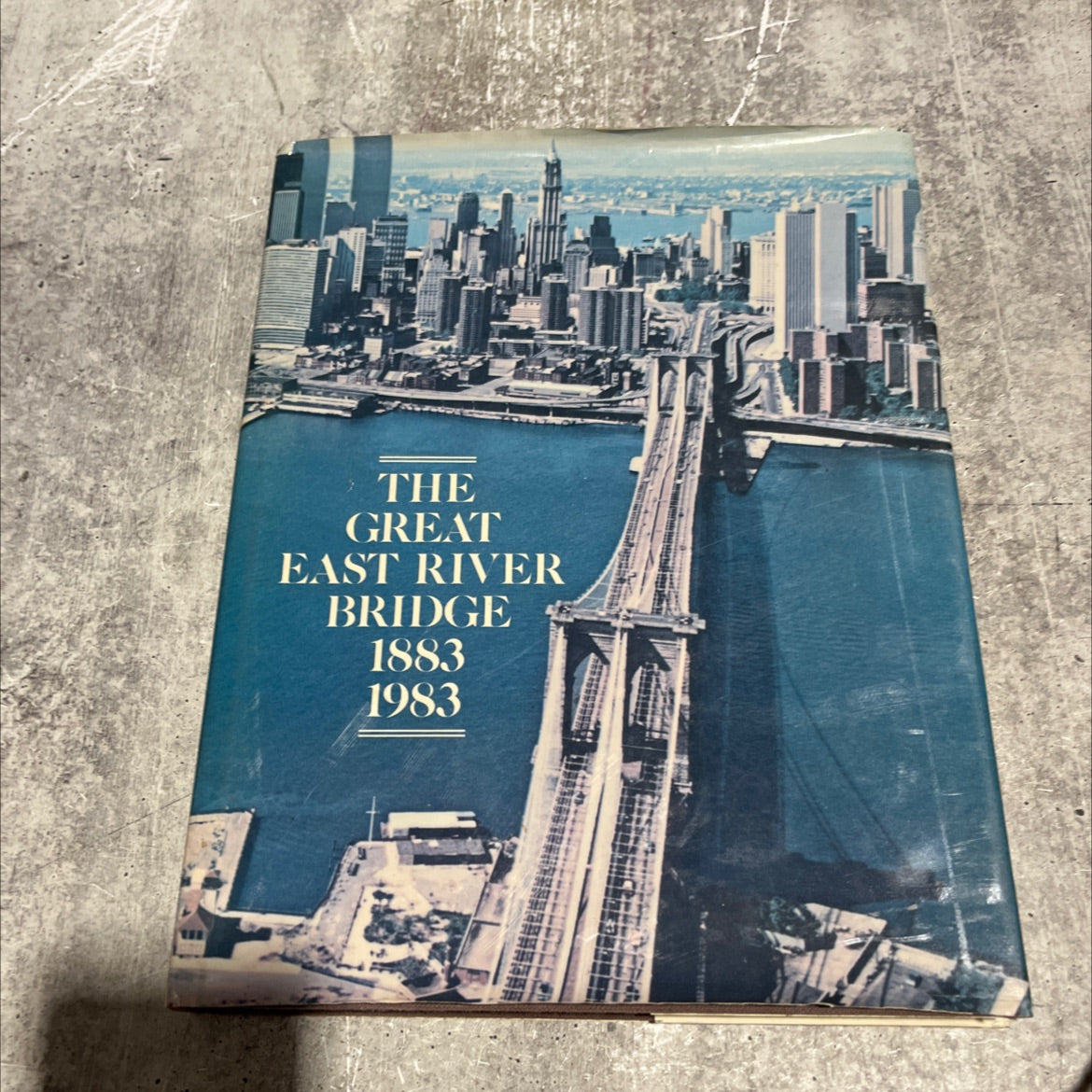 the great east river bridge 1883 1983 book, by Brooklyn Museum, 1983 Hardcover image 1