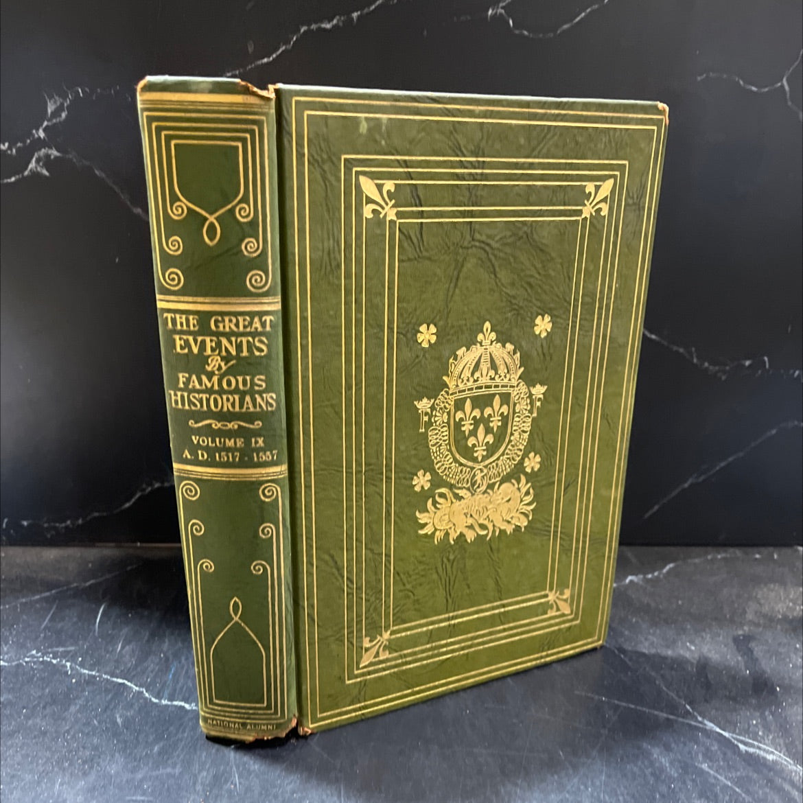 the great events by famous historians book, by rossiter johnson, 1919 Hardcover image 1