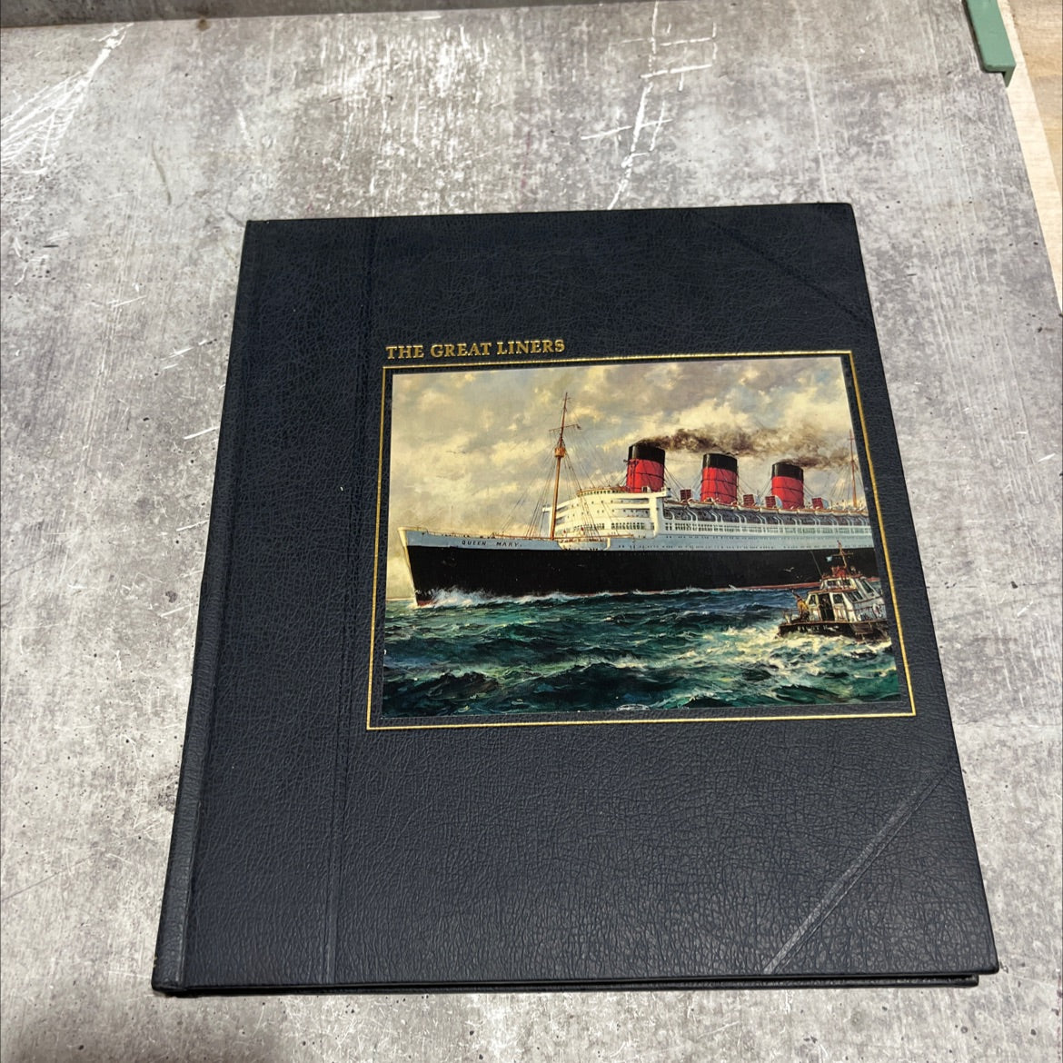 the great liners book, by melvin maddocks, 1984 Hardcover image 1