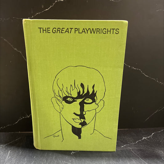 the great playwrights book, by eric bentley, 1970 Hardcover image 1