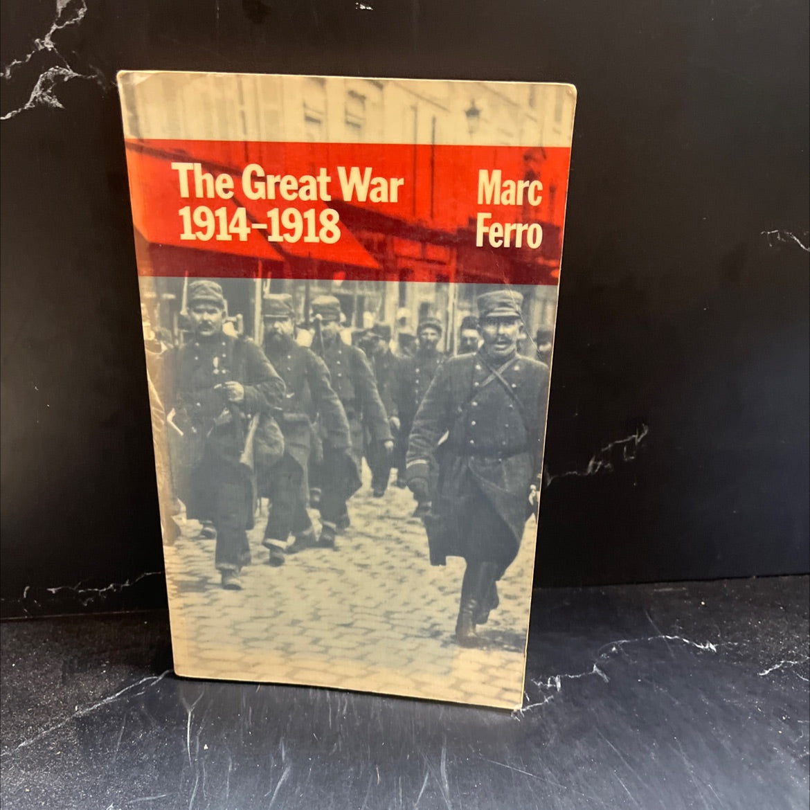 the great war 1914-1918 book, by marc ferro, 1973 Paperback image 1