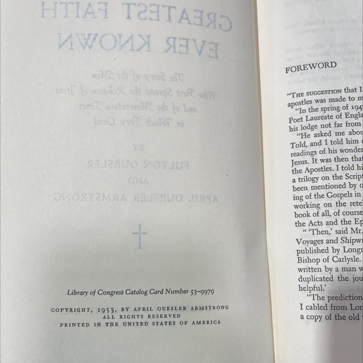 the greatest faith ever known the story of the men who first spread the religion of jesus and of the momentous times in image 3