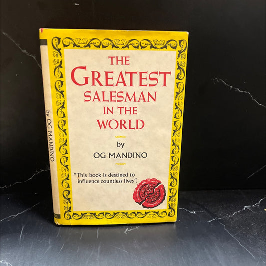 the greatest salesman in the world book, by og mandino, 1972 Hardcover image 1