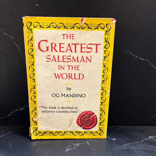 the greatest salesman in the world book, by og mandino, 1972 Hardcover image 1