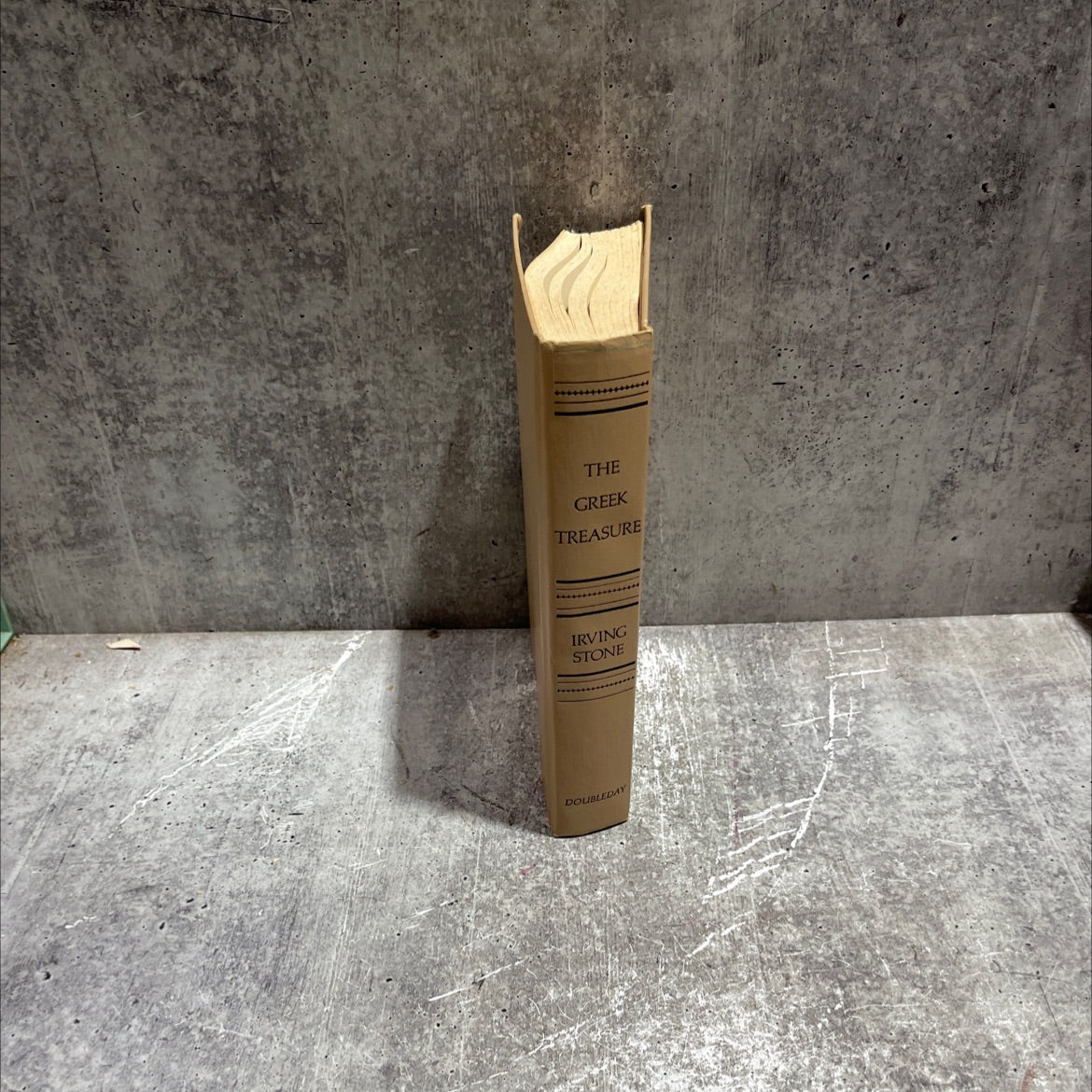 the greek treasure a biographical novel of henry and sophia schliemann book, by irving stone, 2008 Hardcover image 4