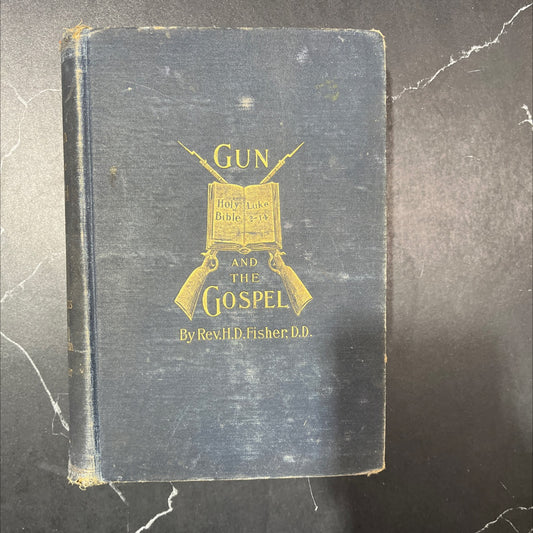 the gun and the gospel early kansas and chaplain fisher book, by Rev. H. D. Fisher, D. D., 1897 Hardcover image 1
