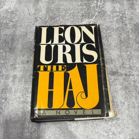 the haj book, by leon uris, 1984 Hardcover image 1