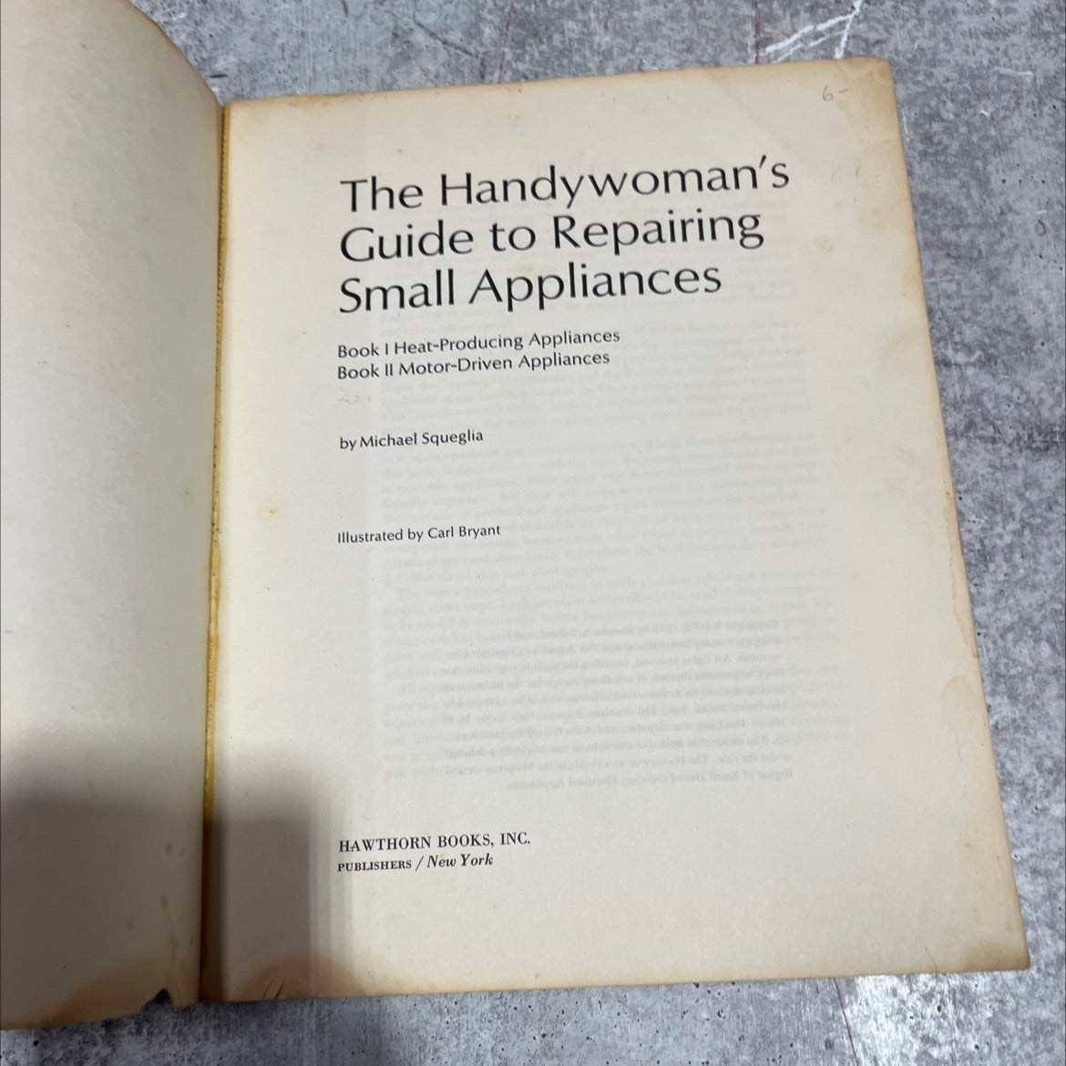 the handywoman's guide to repairing small appliances book i heat-producing appliances book ii motor-driven appliances image 2