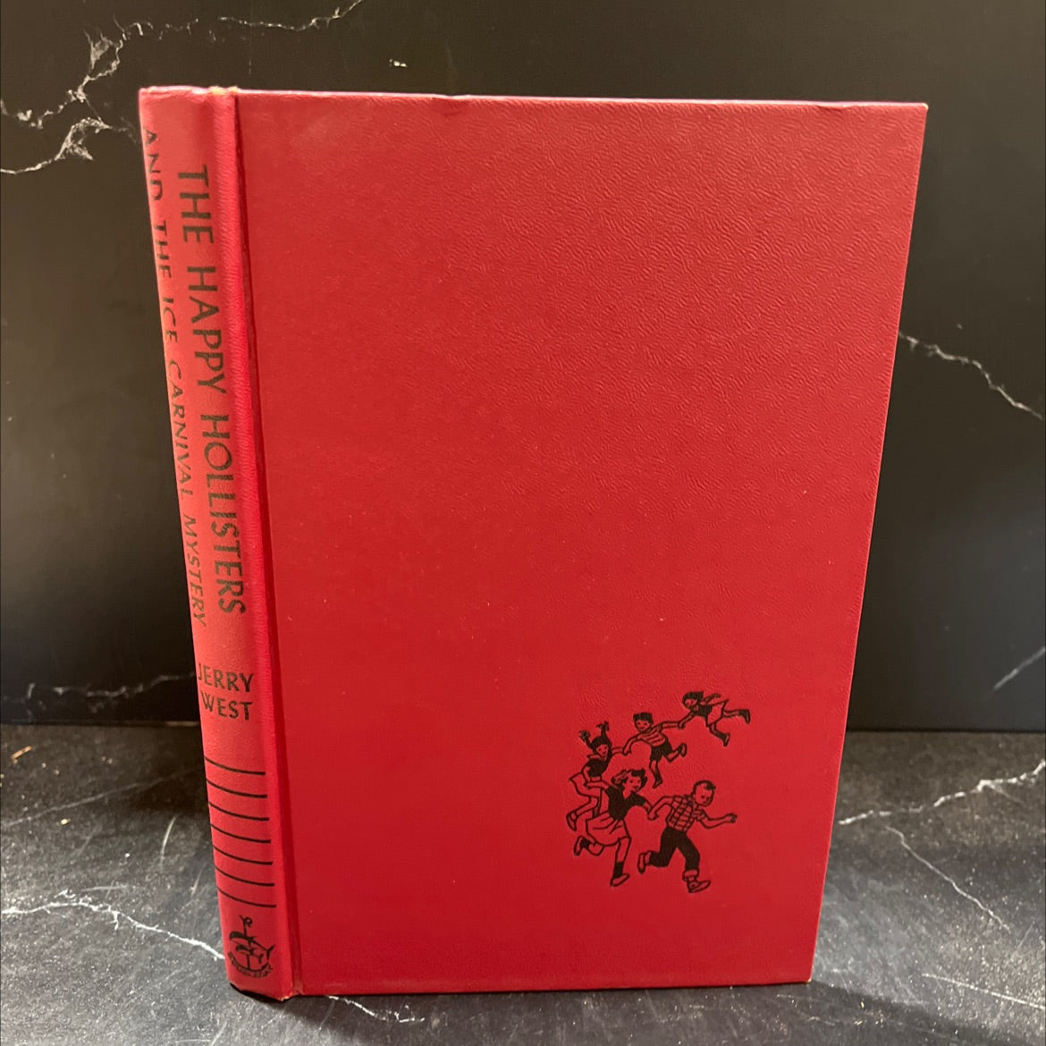 the happy hollisters and the ice carnival mystery book, by jerry west, 1958 Hardcover image 1