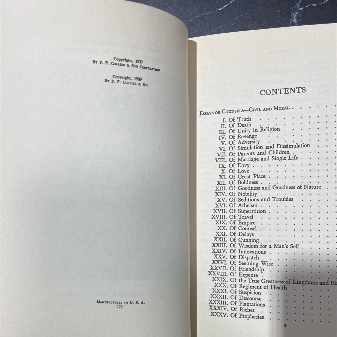 the harvard classics essays, civil and moral and the new atlantis areopagitica and tractate on education religio medici image 3
