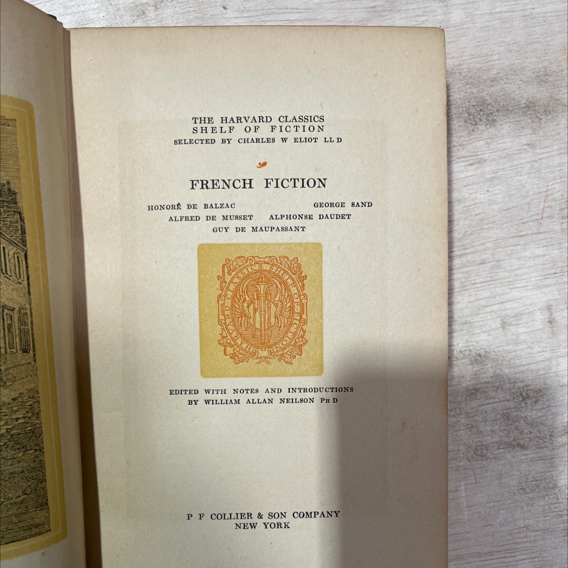 the harvard classics shelf of fiction selected by charles w eliot lld french fiction book, by george sand, honoré de image 2