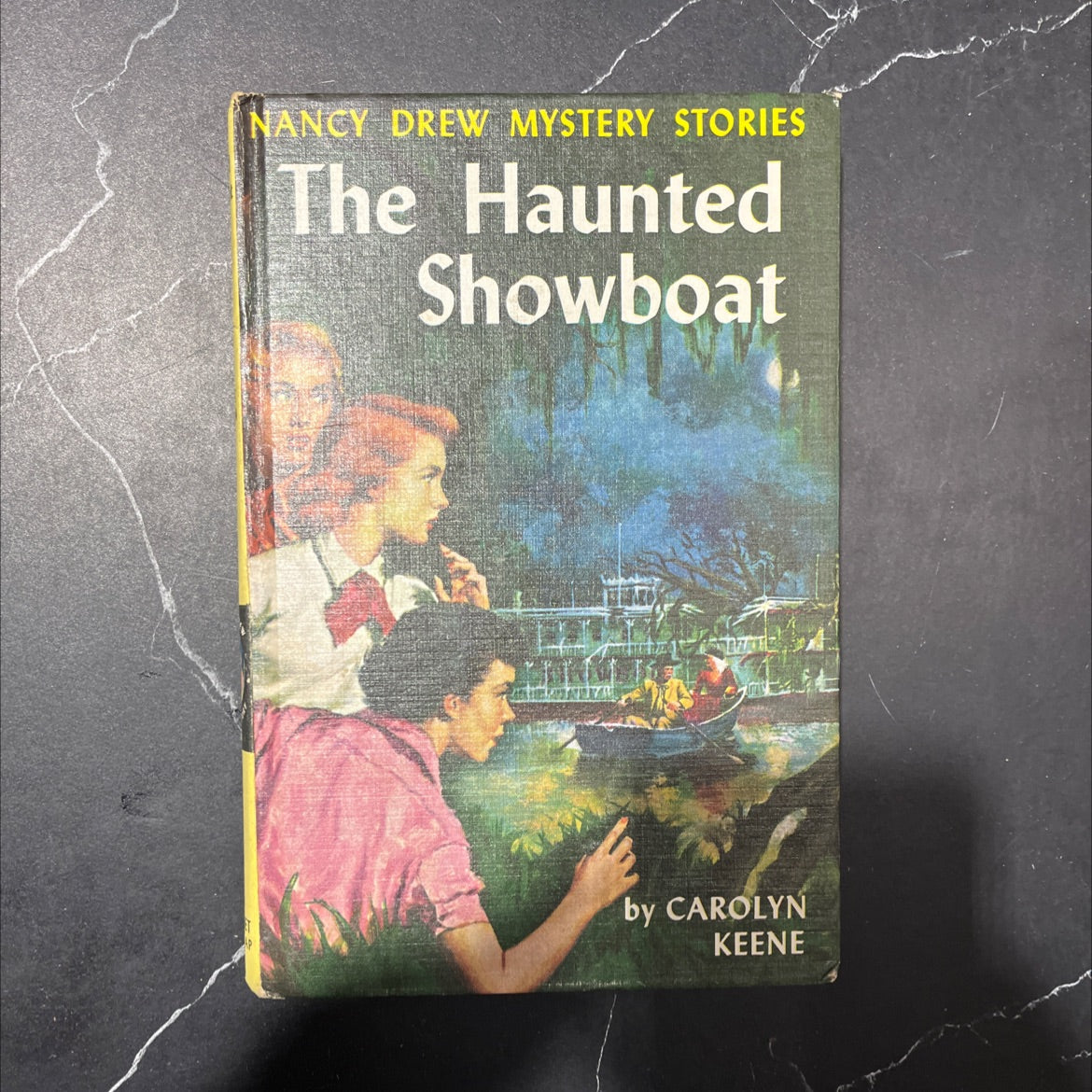 the haunted showboat book, by carolyn keene, 195 Hardcover image 1