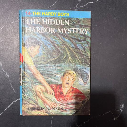 the hidden harbor mystery book, by franklin w. dixon, 1961 Hardcover image 1