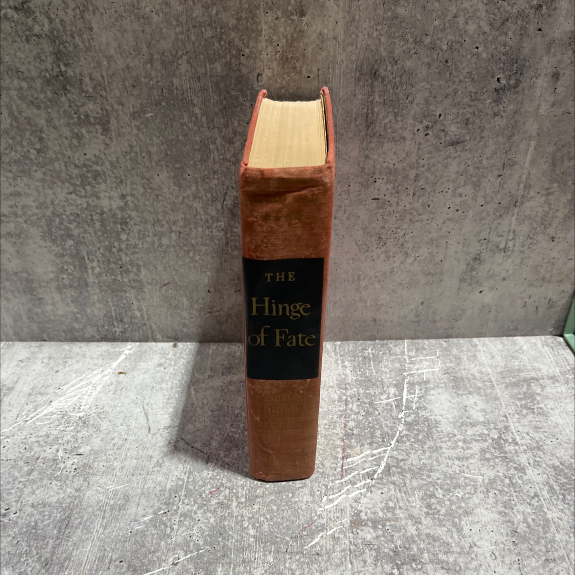 the hinge of fate book, by winston s. churchill, 1950 Hardcover image 4