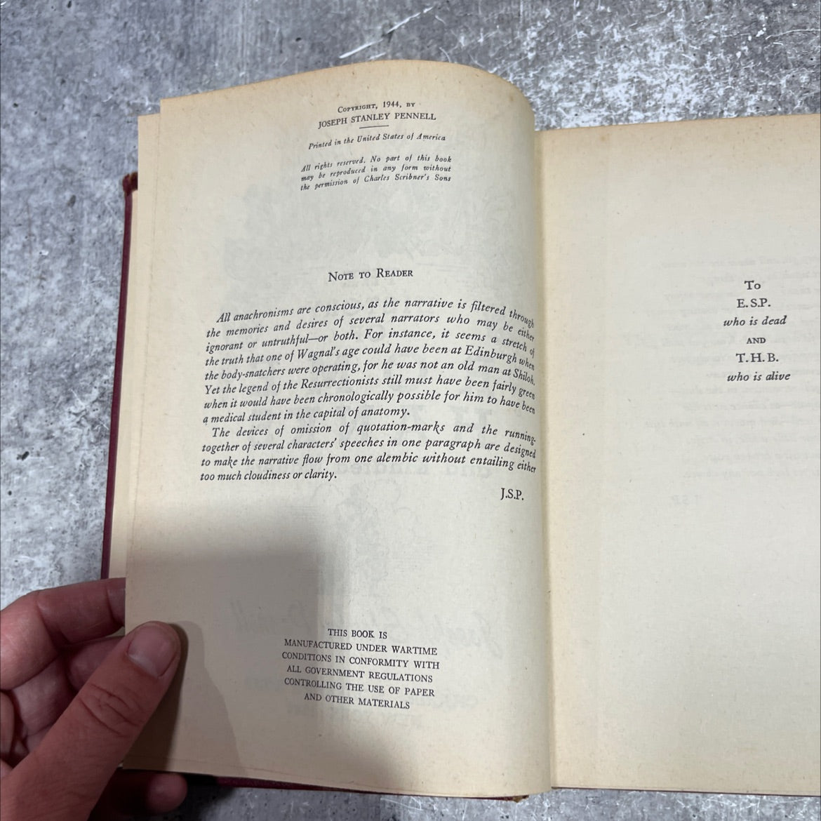 the history of rome hanks and kindred matters book, by joseph stanley pennell, 1944 Hardcover image 3