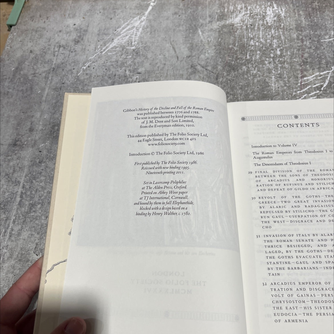 the history of the decline and fall of the roman empire volume iv the end of the western empire book, by edward gibbon, image 3