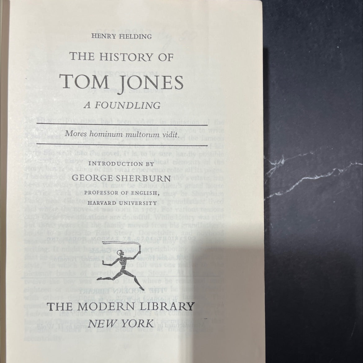 the history of tom jones a foundling book, by henry fielding, 1950 Hardcover image 2