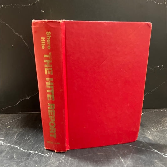 the hite report a nationwide study on female sexuality book, by shere hite, 1976 Hardcover image 1