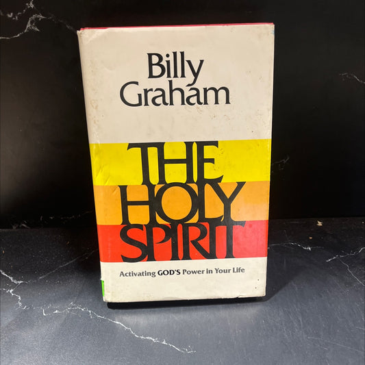the holy spirit activating god's power in your life book, by billy graham, 1978 Hardcover image 1