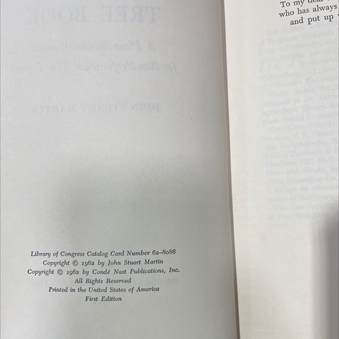 the home owner's tree book book, by john stuart martin, 1962 Hardcover image 3