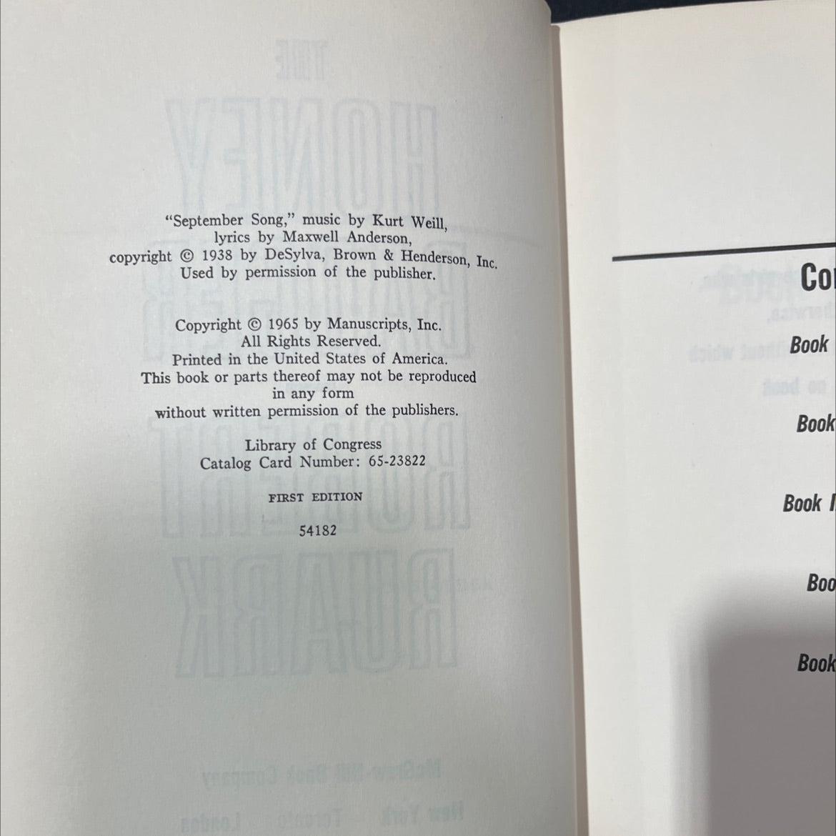 the honey badger book, by robert ruark, 1965 Hardcover image 3