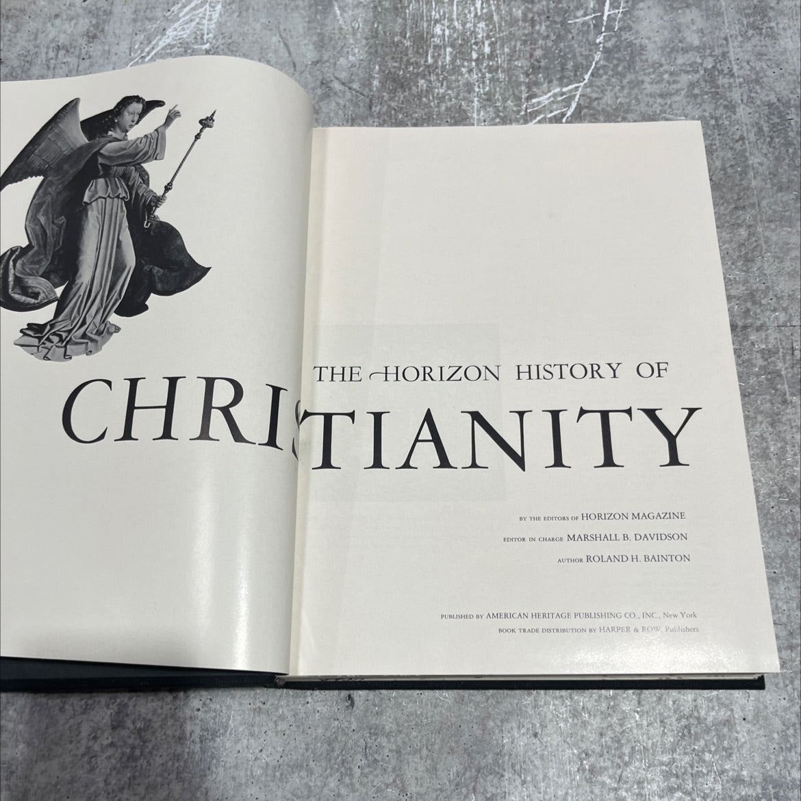 the horizon history of christianity book, by roland h. bainton, 1964 Hardcover image 2