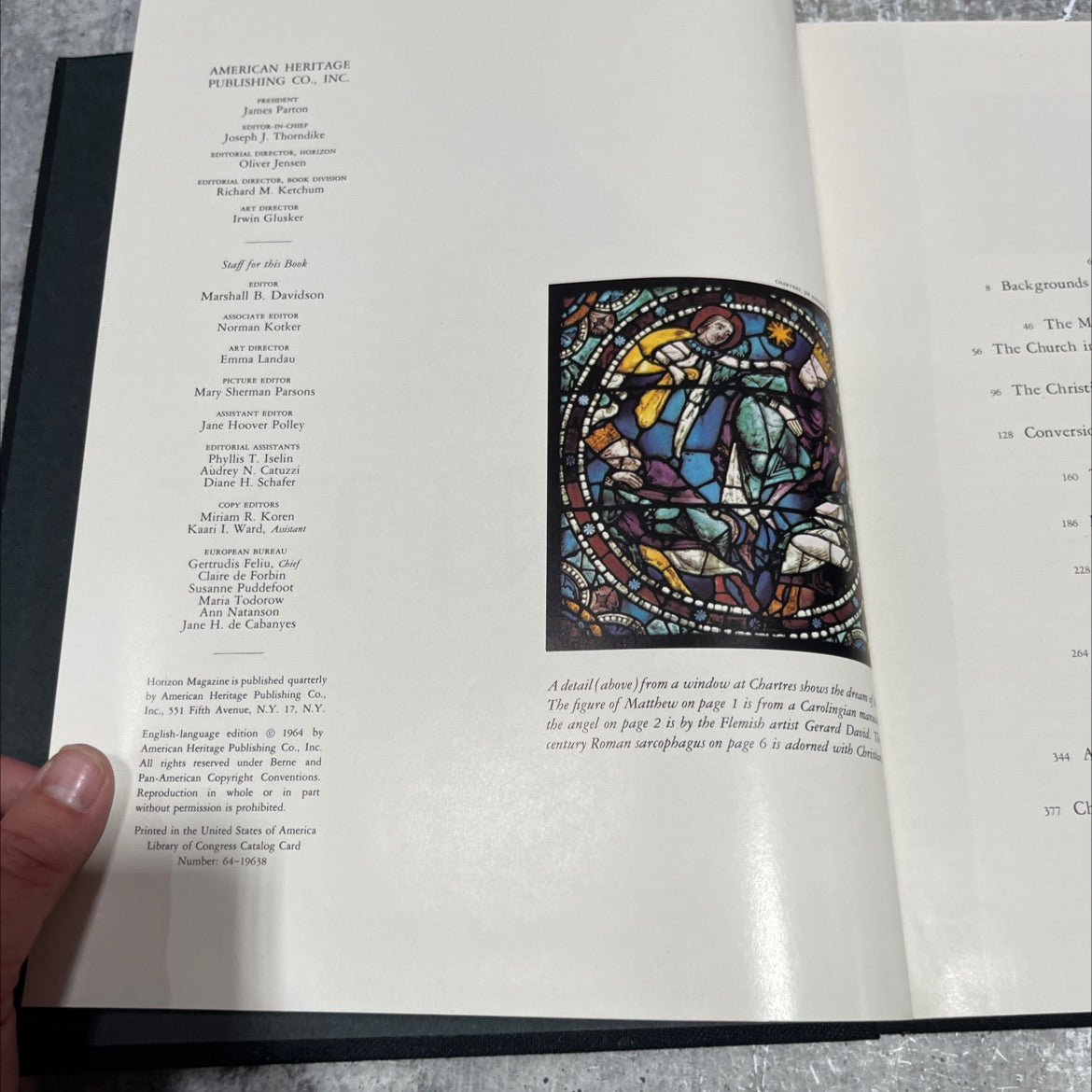 the horizon history of christianity book, by roland h. bainton, 1964 Hardcover image 3