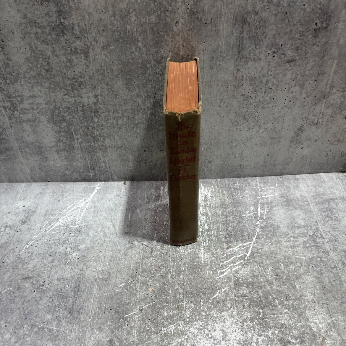 the house in tuesday market book, by j. s. fletcher, 1929 Hardcover image 4