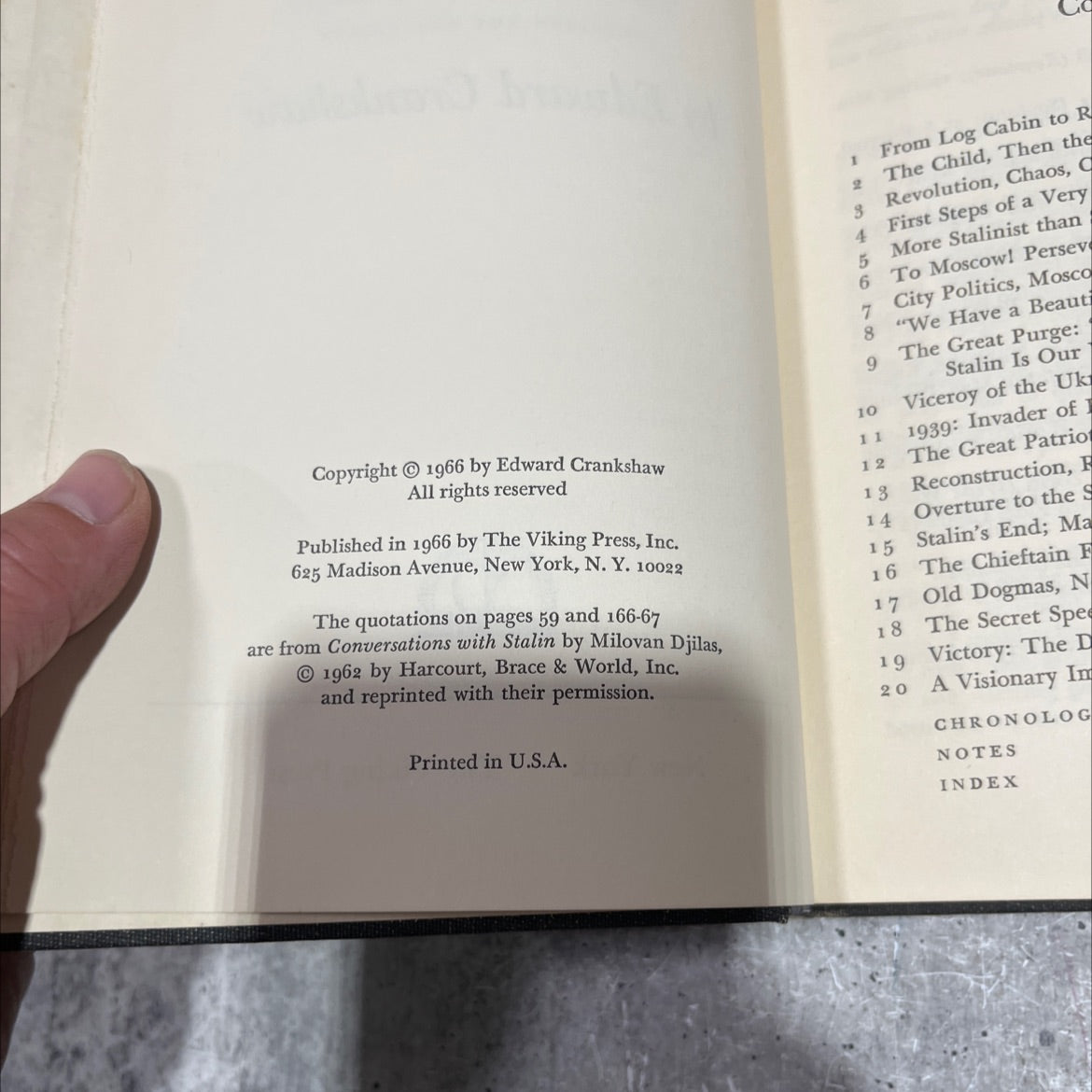 the house of han book, by Edward Crankshaw, 1966 Hardcover image 3